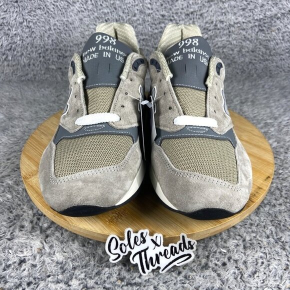 New Balance 998 Made In USA Size 10 Men Core Grey Silver U998GR main image 4